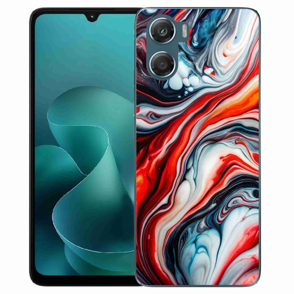 Gelový kryt mmCase na Motorola G06/G06 Power - abstraktní motiv 63