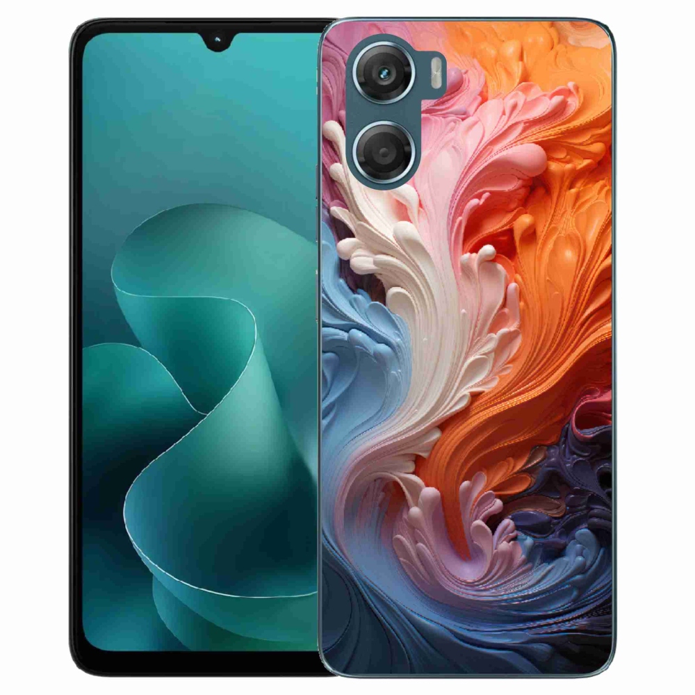 Gelový kryt mmCase na Motorola G06/G06 Power - abstraktní motiv 8