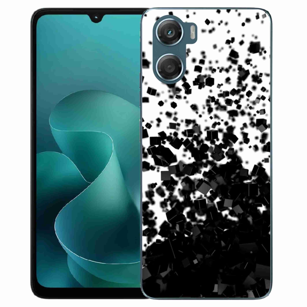 Gelový kryt mmCase na Motorola G06/G06 Power - abstraktní vzor 1