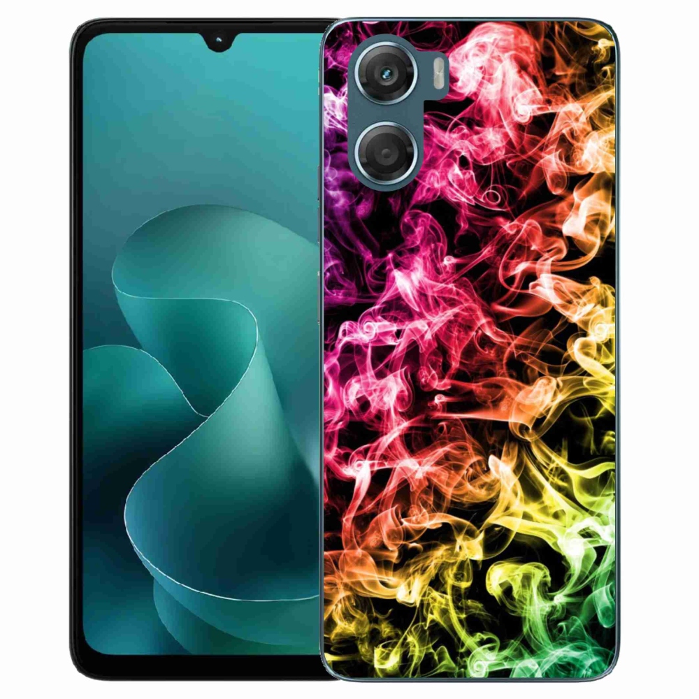 Gelový kryt mmCase na Motorola G06/G06 Power - abstraktní vzor 6