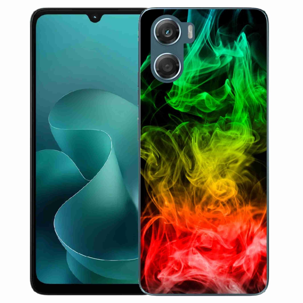 Gelový kryt mmCase na Motorola G06/G06 Power - abstraktní vzor 7