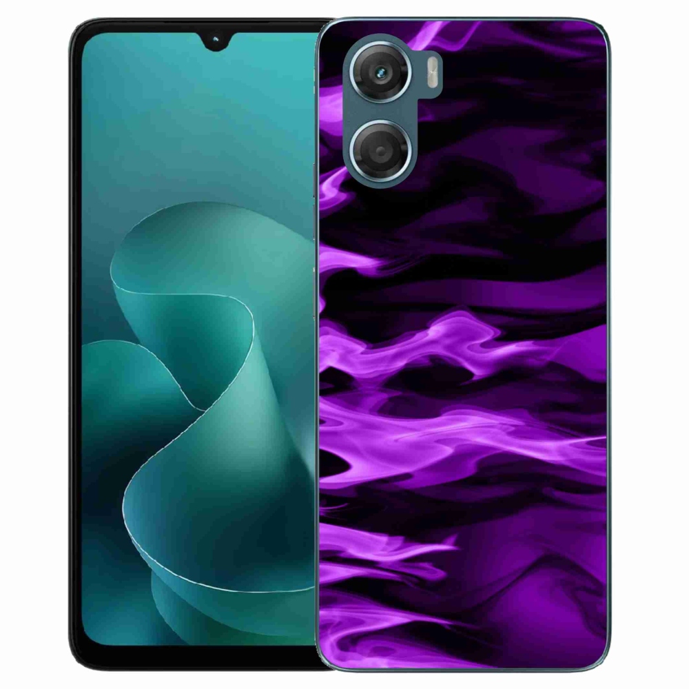 Gelový kryt mmCase na Motorola G06/G06 Power - abstraktní vzor 9