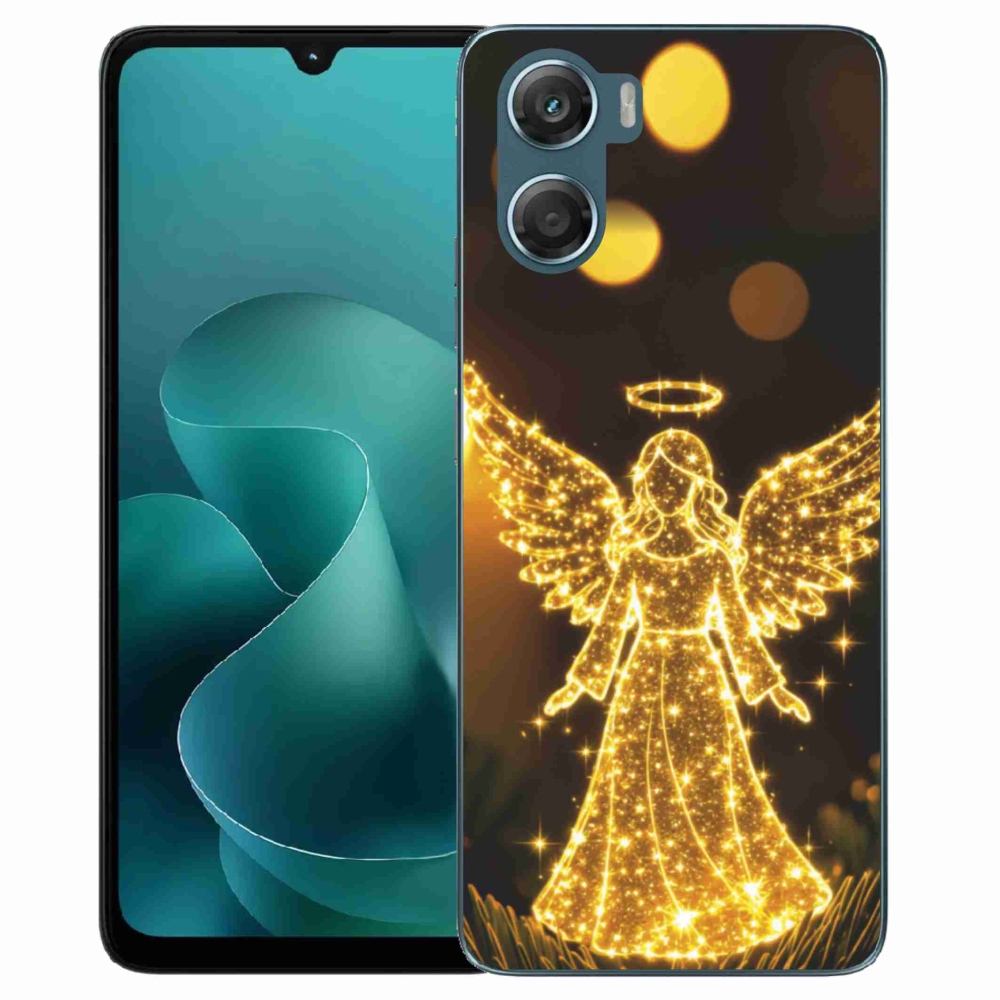 Gelový kryt mmCase na Motorola G06/G06 Power - anděl