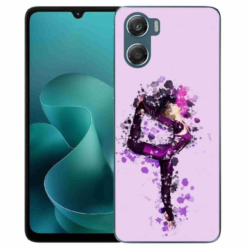 Gelový kryt mmCase na Motorola G06/G06 Power - baletka