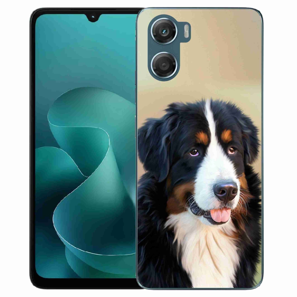 Gelový kryt mmCase na Motorola G06/G06 Power - bernský salašnický pes