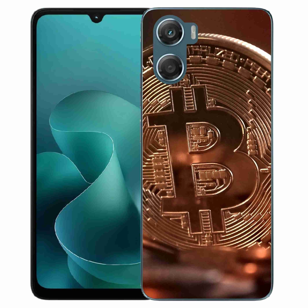 Gelový kryt mmCase na Motorola G06/G06 Power - bitcoin