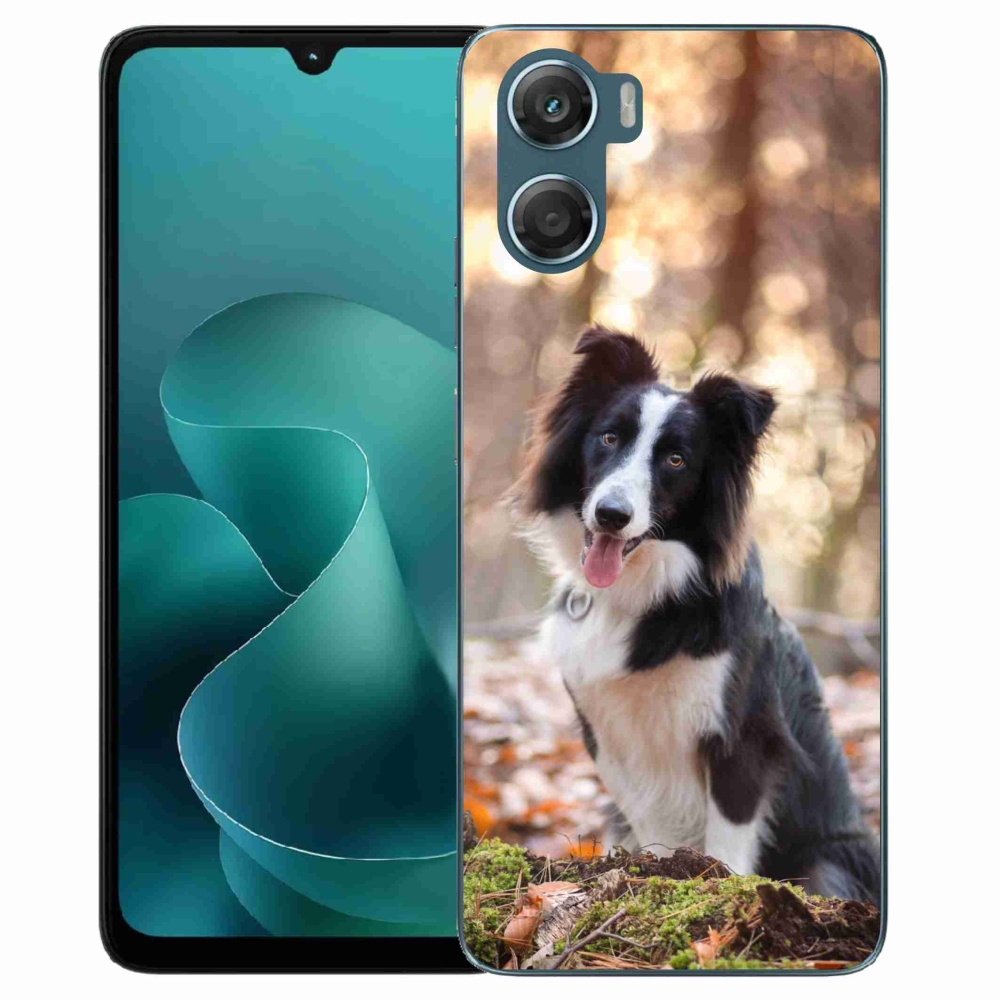 Gelový kryt mmCase na Motorola G06/G06 Power - border kolie 1