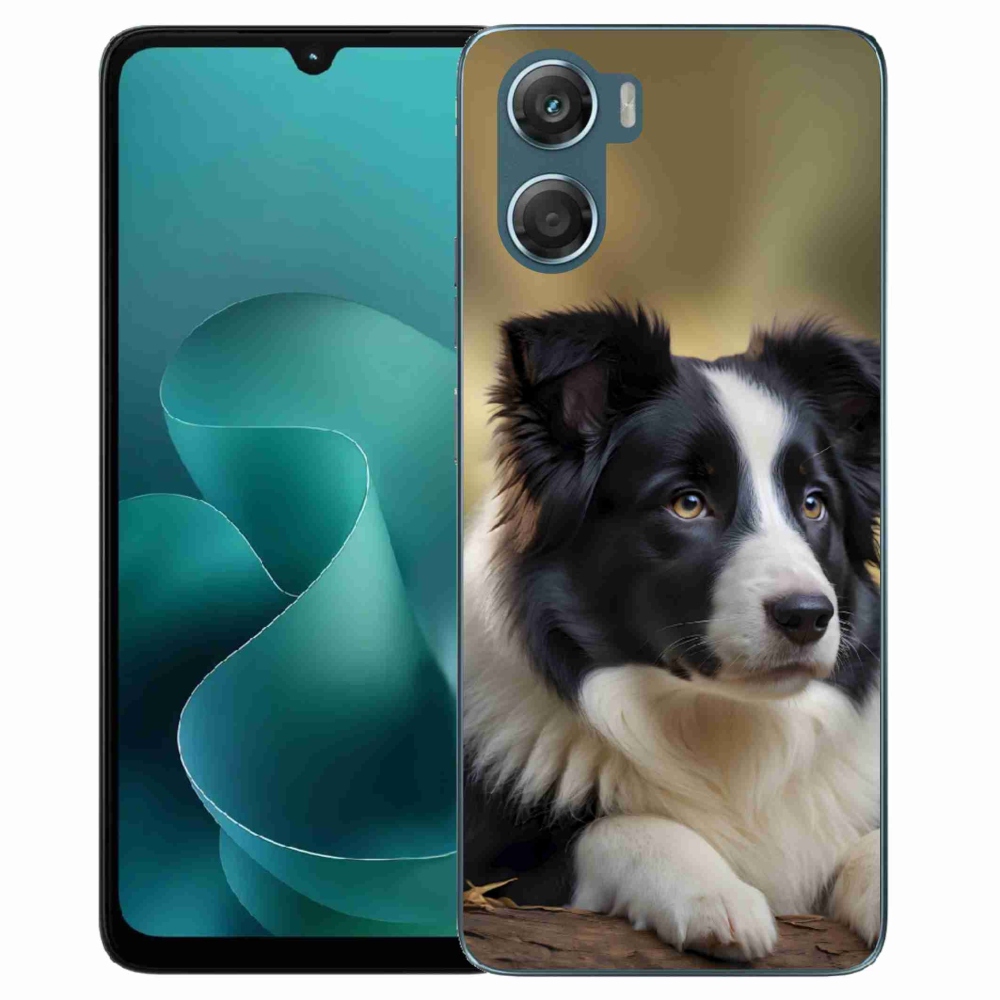 Gelový kryt mmCase na Motorola G06/G06 Power - border kolie 2