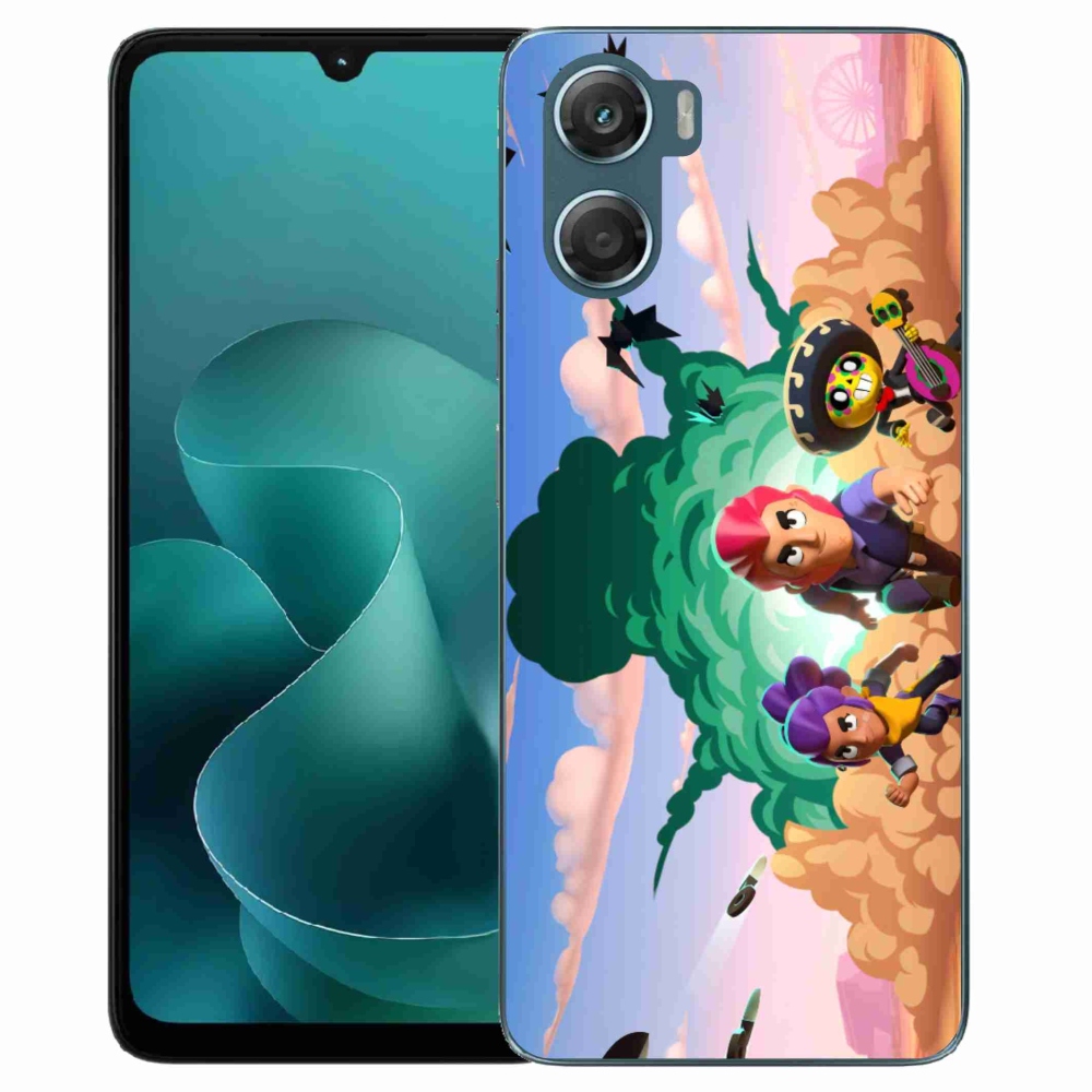 Gelový kryt mmCase na Motorola G06/G06 Power - brawl stars