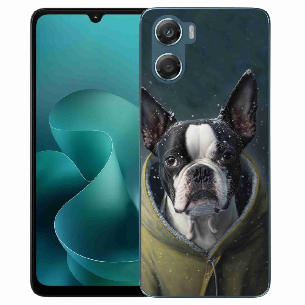 Gelový kryt mmCase na Motorola G06/G06 Power - buldoček