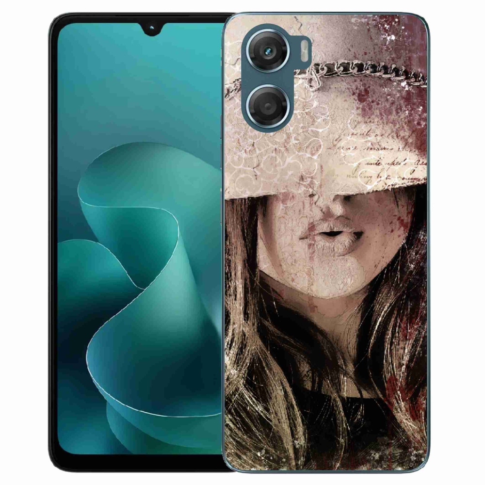 Gelový kryt mmCase na Motorola G06/G06 Power - dívka