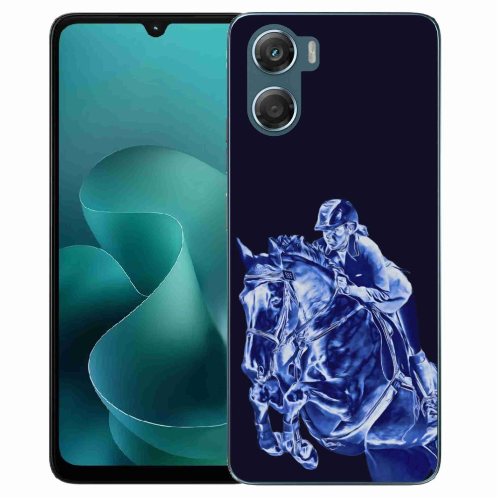 Gelový kryt mmCase na Motorola G06/G06 Power - dostihový kůň
