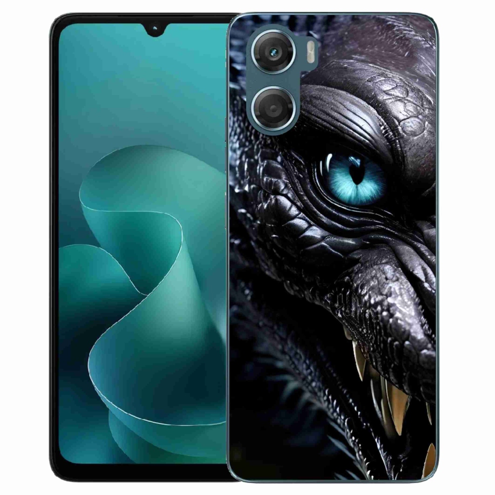 Gelový kryt mmCase na Motorola G06/G06 Power - dračí pohled
