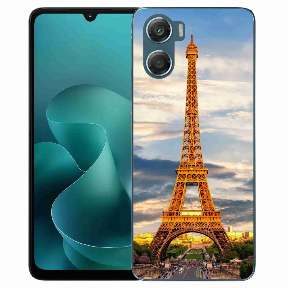 Gelový kryt mmCase na Motorola G06/G06 Power - eiffelova věž 3