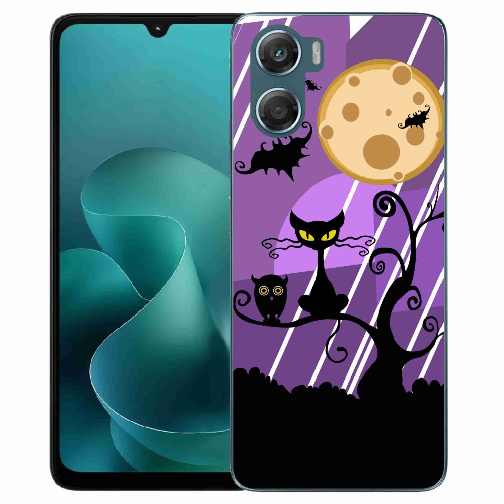 Gelový kryt mmCase na Motorola G06/G06 Power - halloween