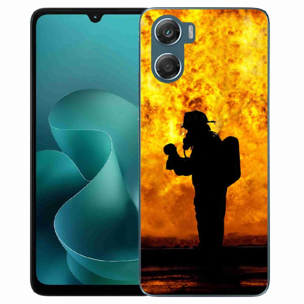 Gelový kryt mmCase na Motorola G06/G06 Power - hasič