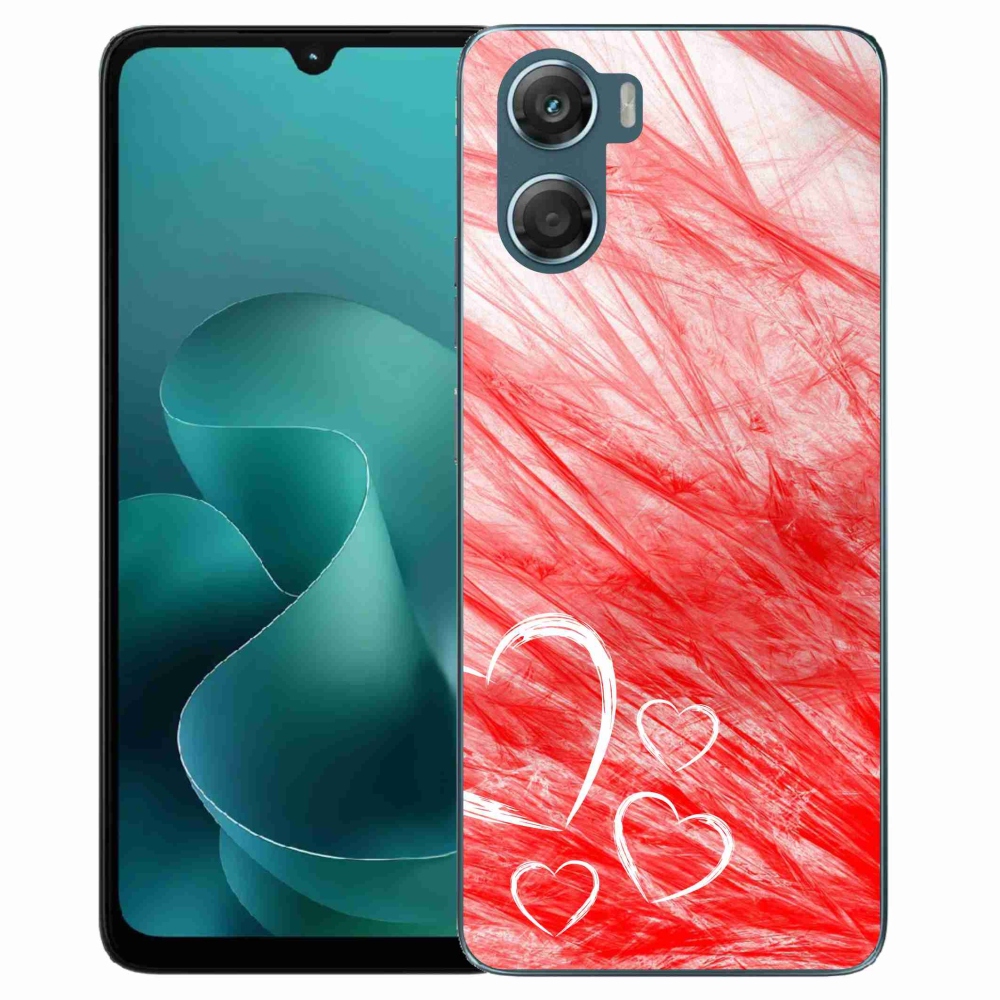Gelový kryt mmCase na Motorola G06/G06 Power - heart