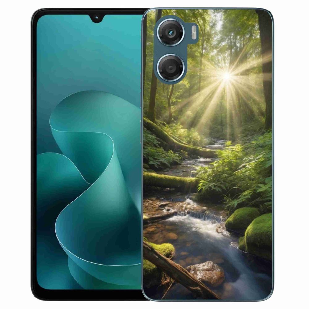 Gelový kryt mmCase na Motorola G06/G06 Power - hlubina lesa
