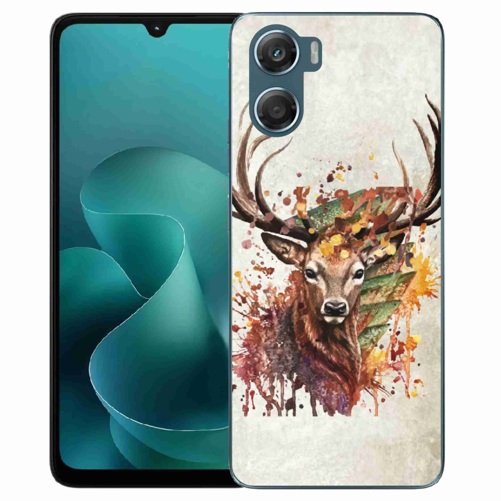 Gelový kryt mmCase na Motorola G06/G06 Power - jelen 1
