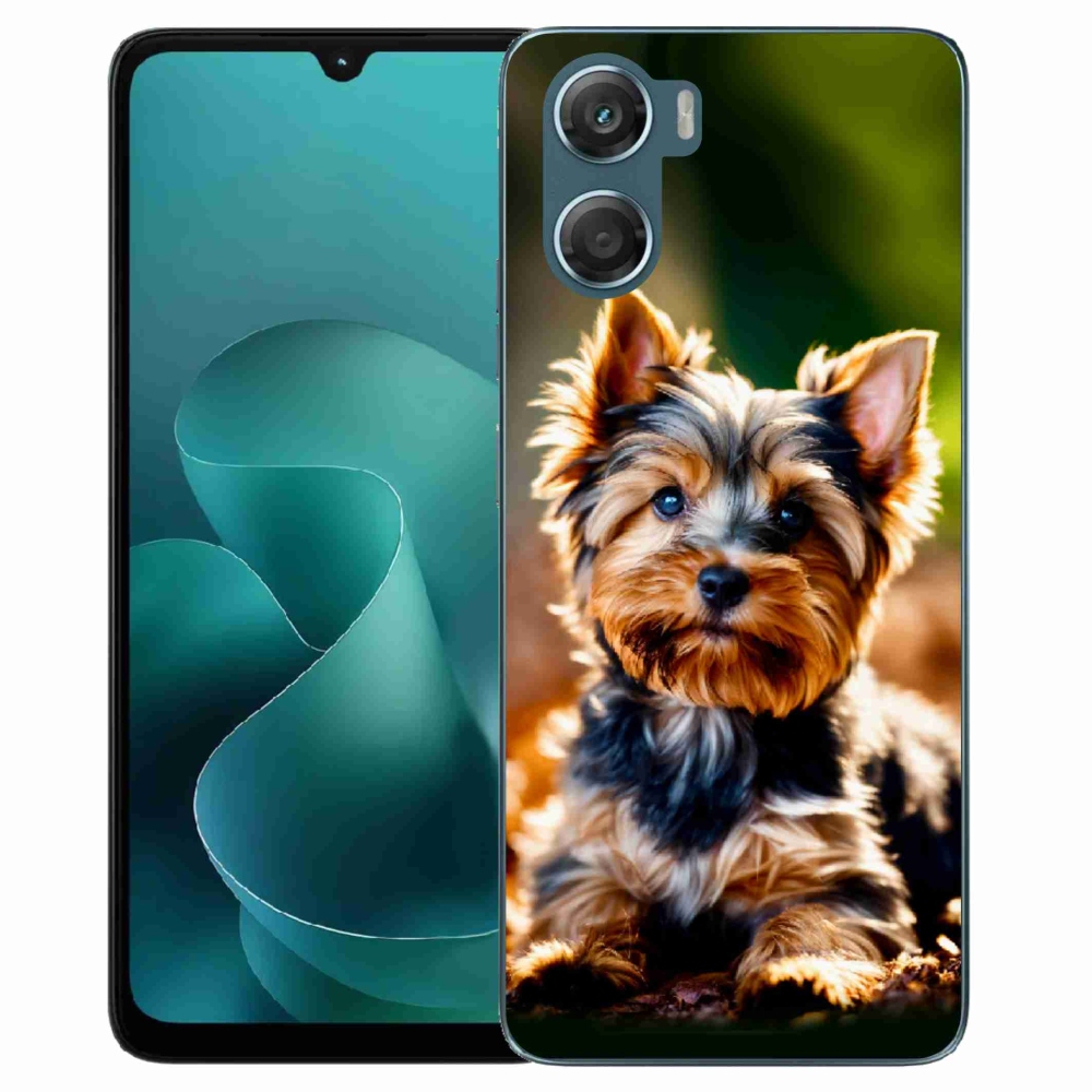 Gelový kryt mmCase na Motorola G06/G06 Power - jorkšír 10