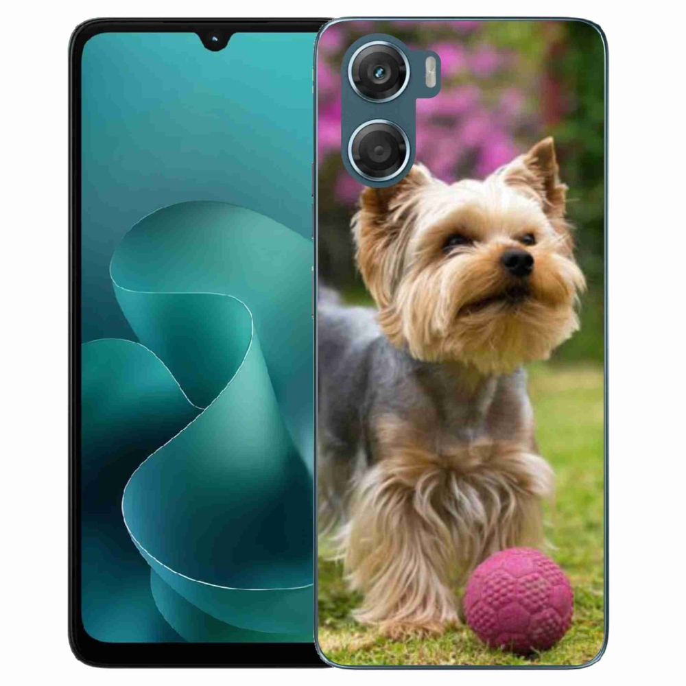 Gelový kryt mmCase na Motorola G06/G06 Power - jorkšír 4