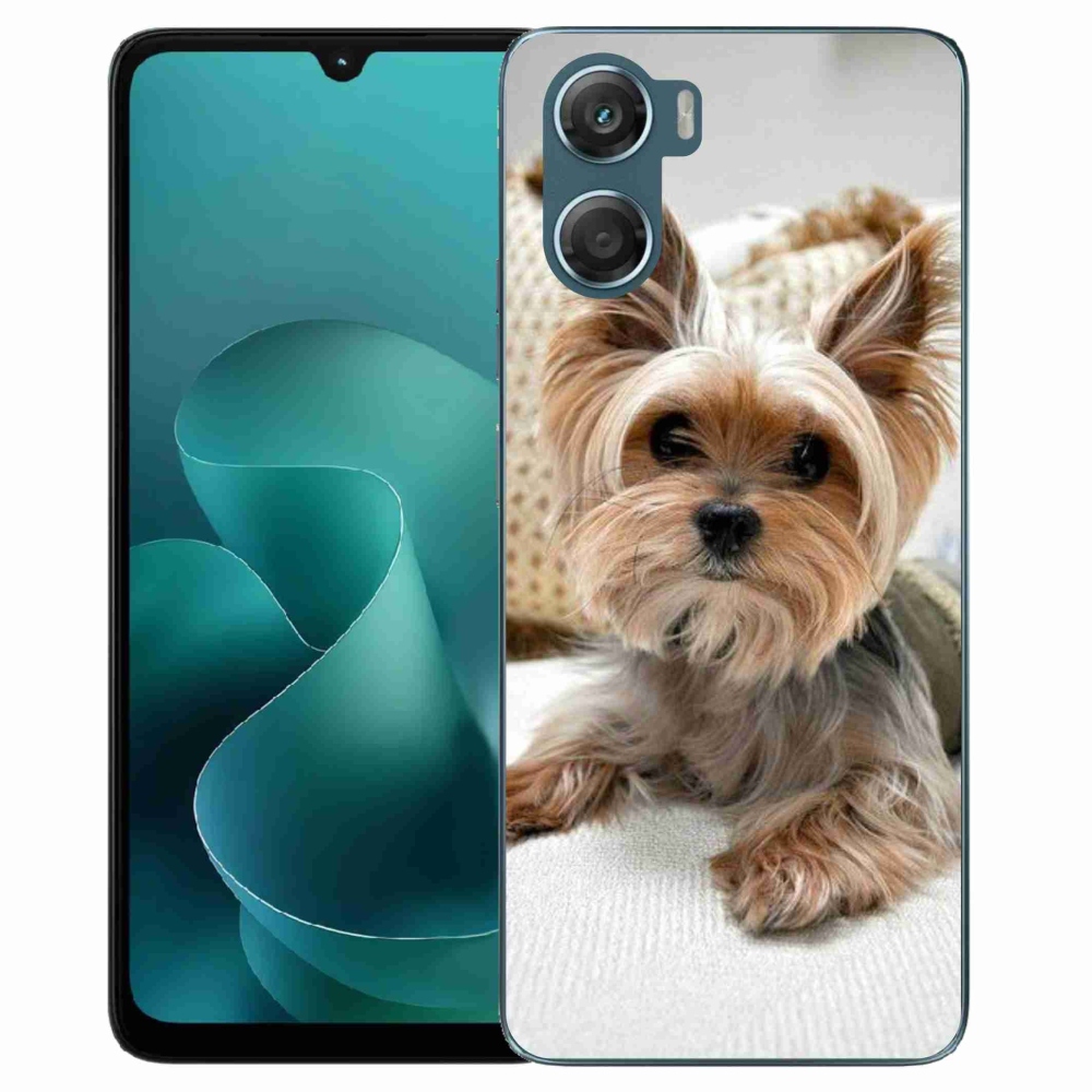 Gelový kryt mmCase na Motorola G06/G06 Power - jorkšír 5