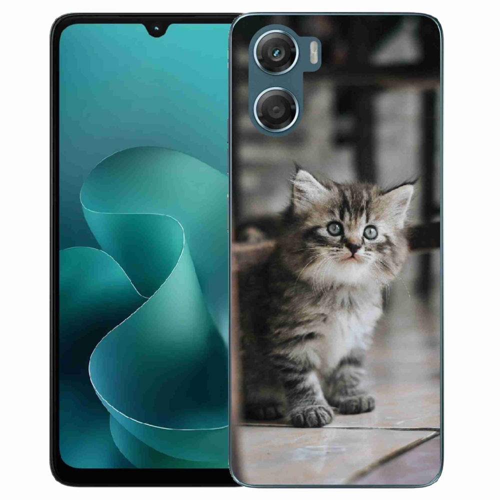 Gelový kryt mmCase na Motorola G06/G06 Power - koťátko