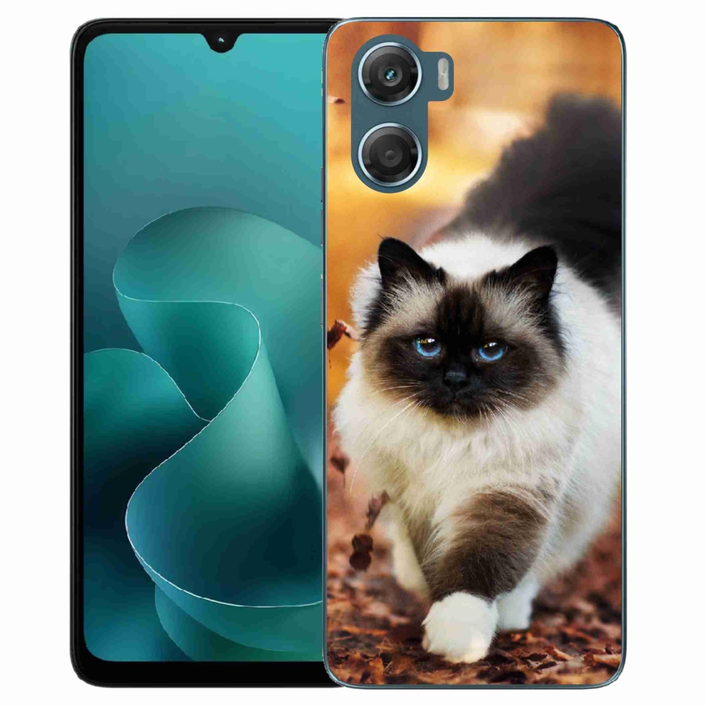 Gelový kryt mmCase na Motorola G06/G06 Power - kočka