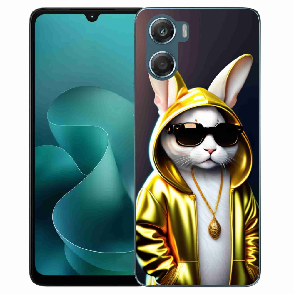 Gelový kryt mmCase na Motorola G06/G06 Power - kočka boss