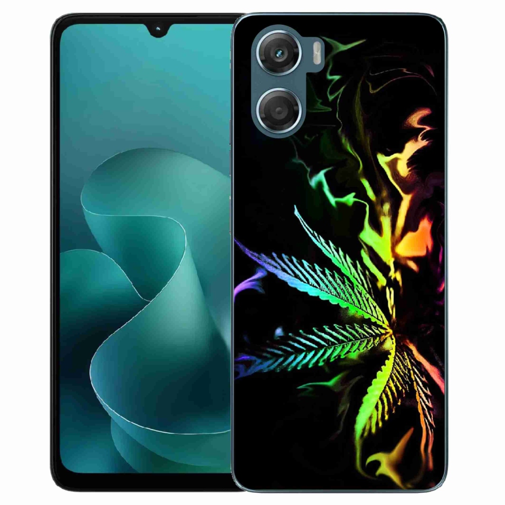 Gelový kryt mmCase na Motorola G06/G06 Power - konopí 2