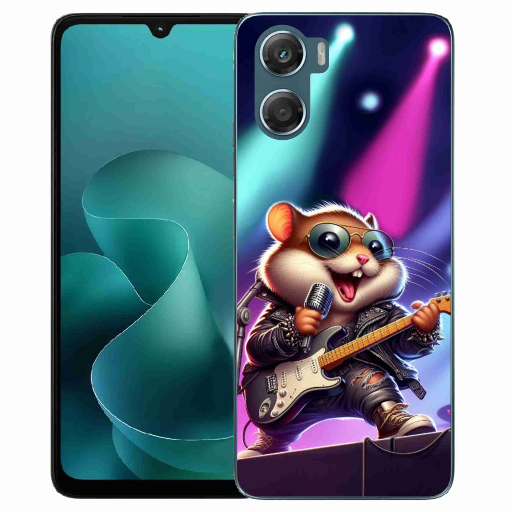 Gelový kryt mmCase na Motorola G06/G06 Power - křeček rocker