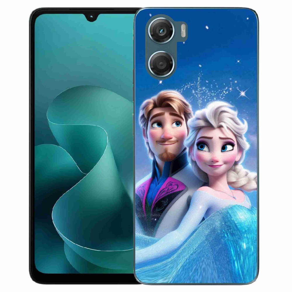 Gelový kryt mmCase na Motorola G06/G06 Power - ledové království 1
