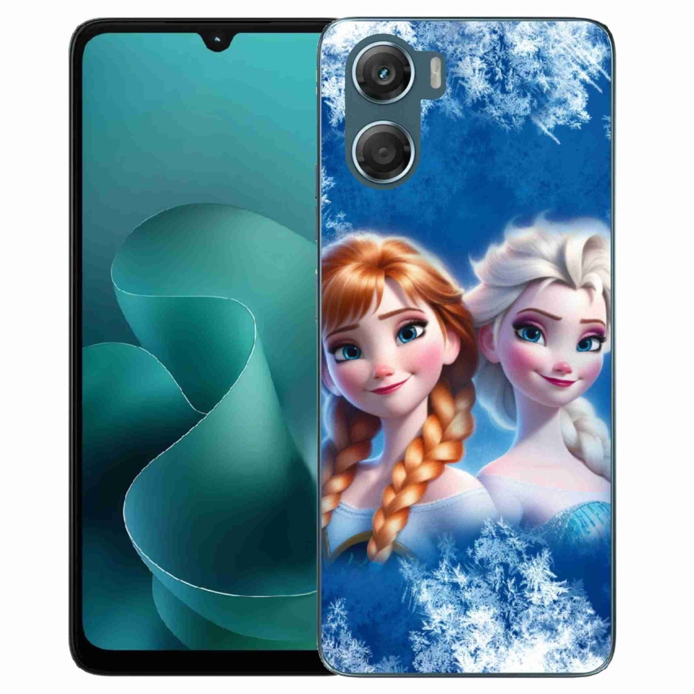 Gelový kryt mmCase na Motorola G06/G06 Power - ledové království 2
