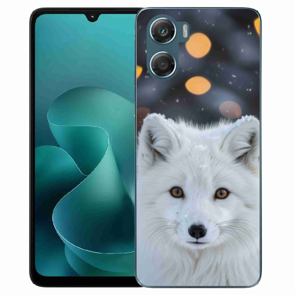 Gelový kryt mmCase na Motorola G06/G06 Power - liška polární