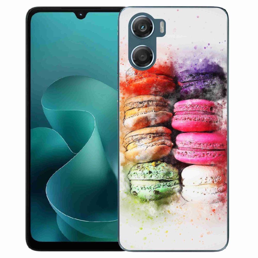 Gelový kryt mmCase na Motorola G06/G06 Power - makrónky