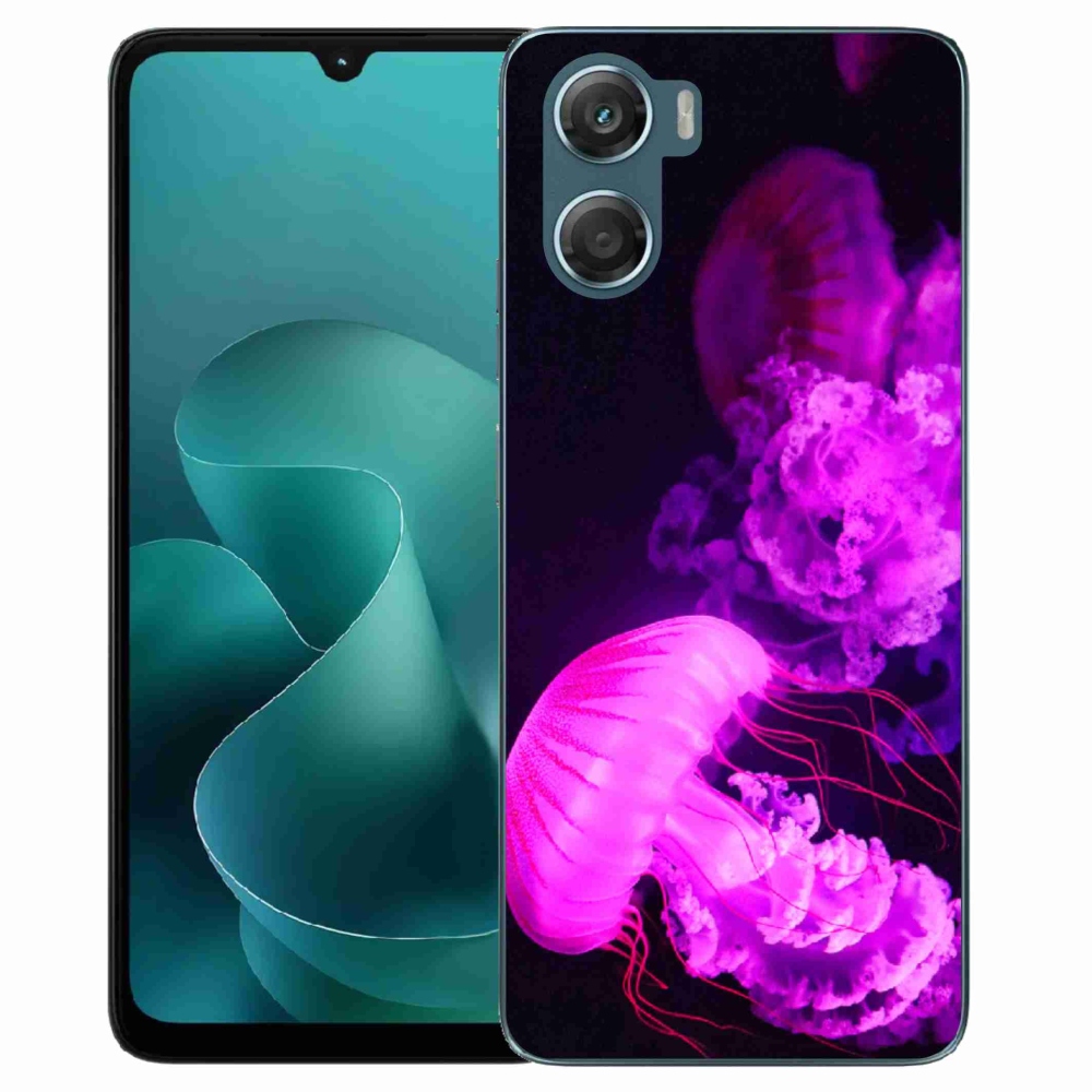 Gelový kryt mmCase na Motorola G06/G06 Power - medúza 1
