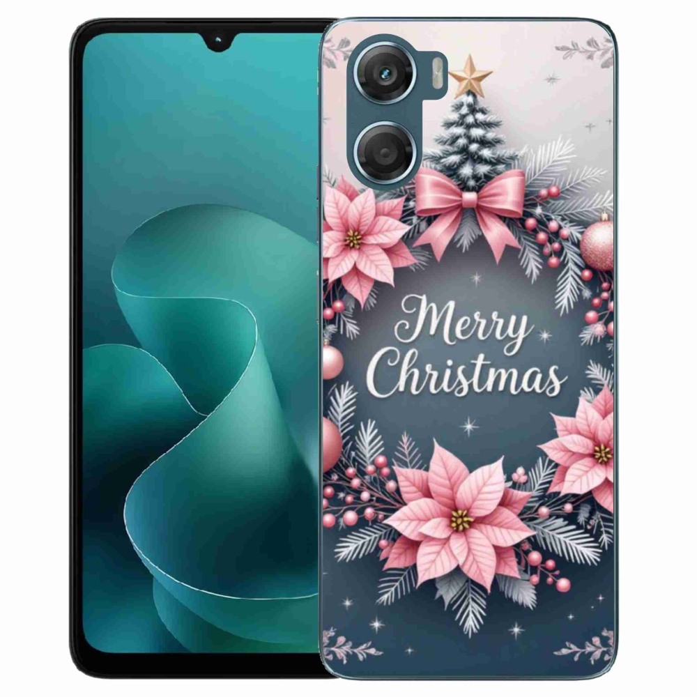 Gelový kryt mmCase na Motorola G06/G06 Power - merry christmas