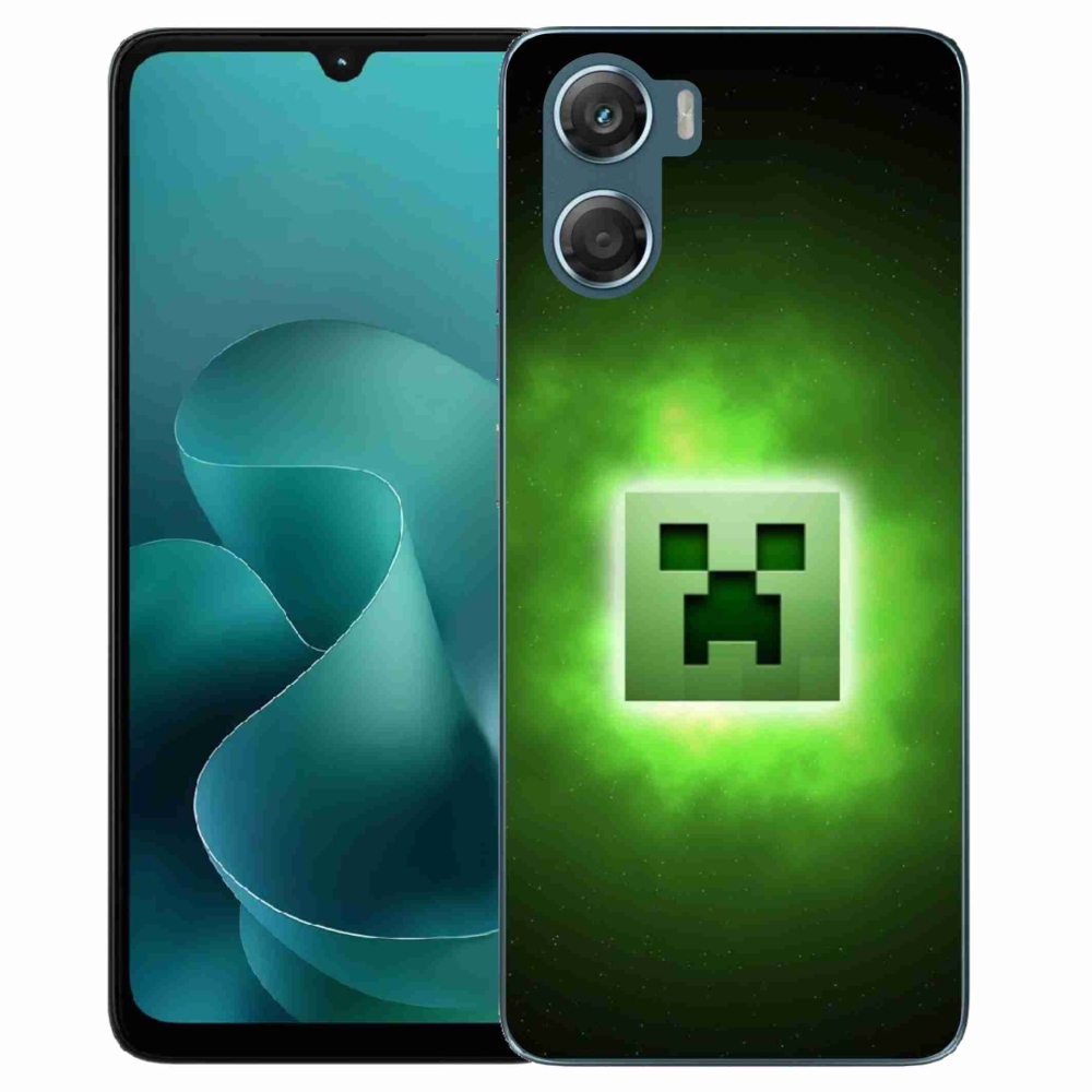 Gelový kryt mmCase na Motorola G06/G06 Power - minecraft