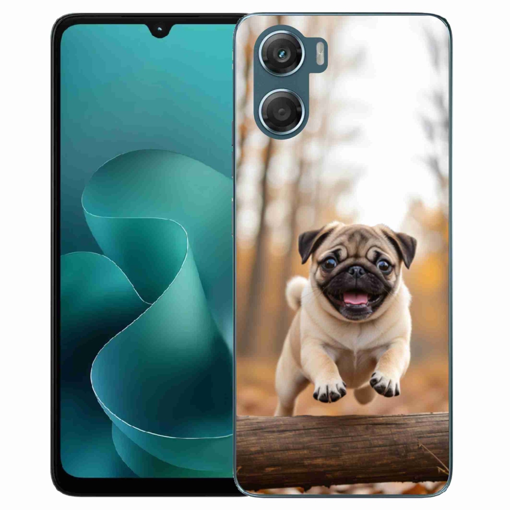 Gelový kryt mmCase na Motorola G06/G06 Power - mops 2