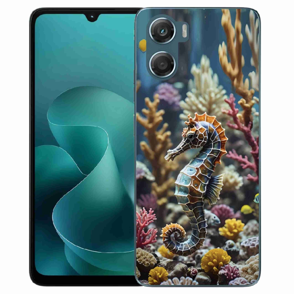 Gelový kryt mmCase na Motorola G06/G06 Power - mořský koník 2