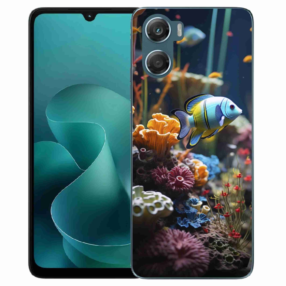 Gelový kryt mmCase na Motorola G06/G06 Power - mořský svět 5