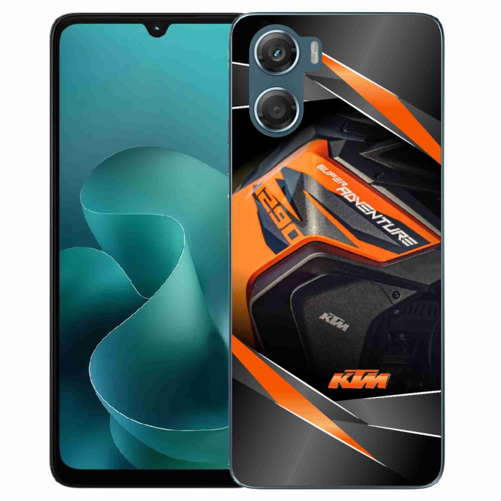 Gelový kryt mmCase na Motorola G06/G06 Power - motorka ktm