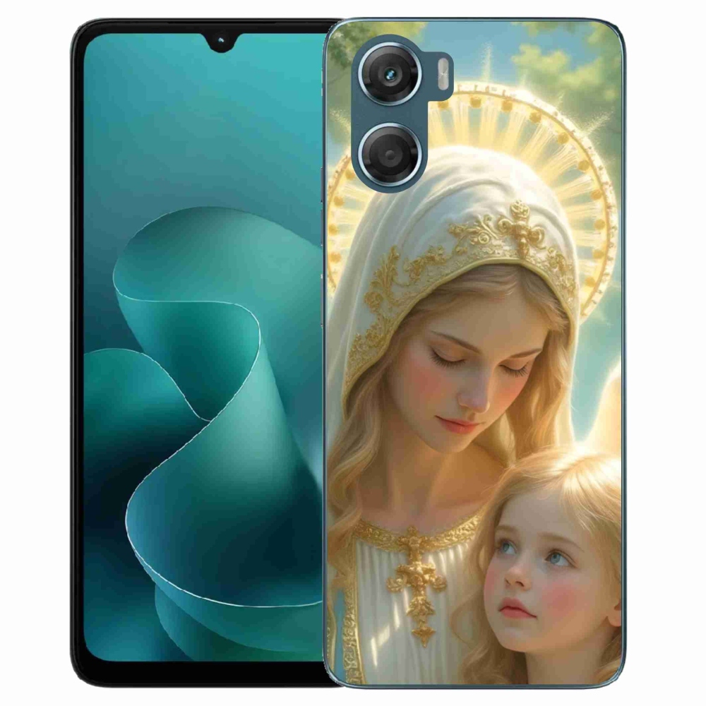 Gelový kryt mmCase na Motorola G06/G06 Power - náboženský motiv 2