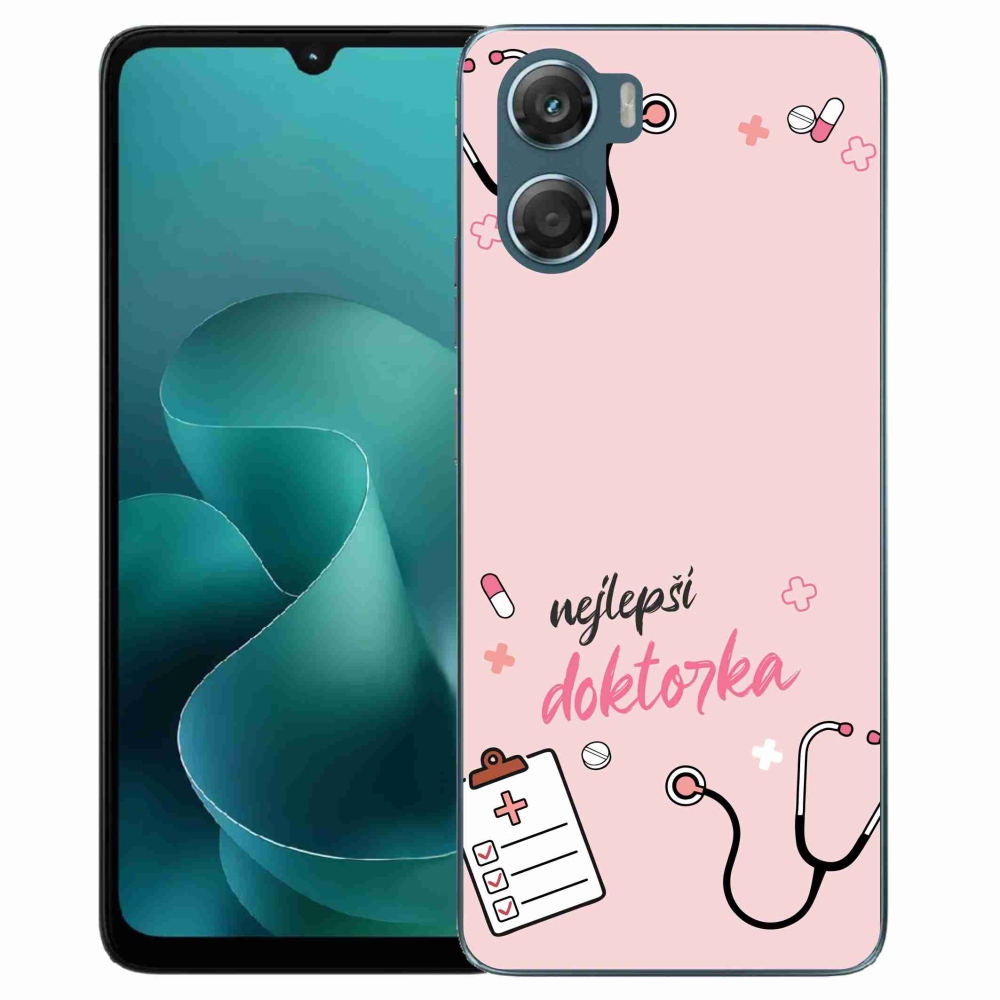 Gelový kryt mmCase na Motorola G06/G06 Power - nejlepší doktorka