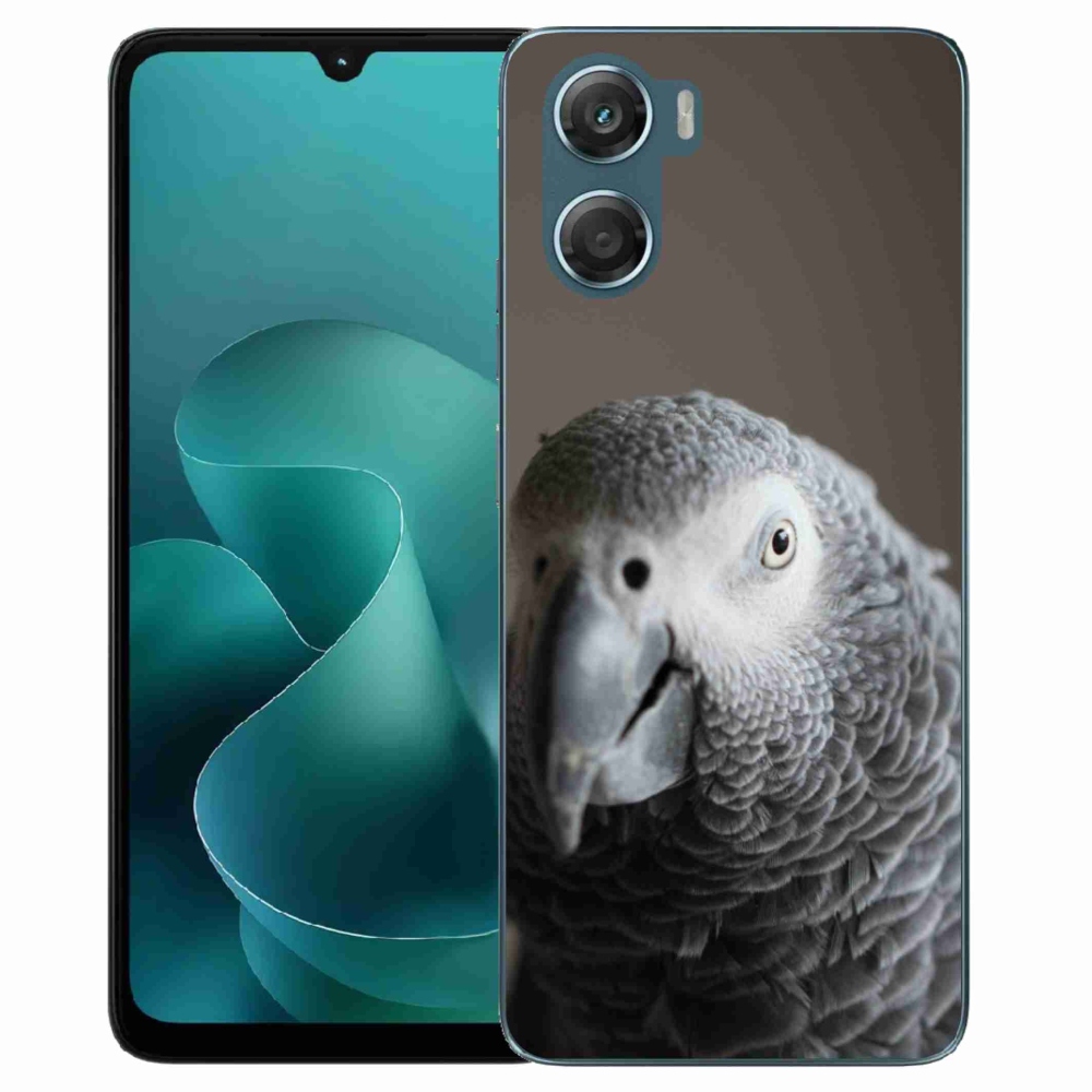 Gelový kryt mmCase na Motorola G06/G06 Power - papoušek žako 2