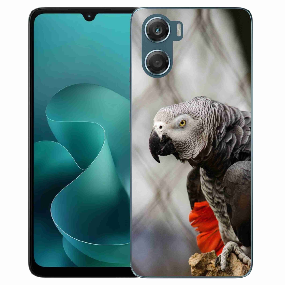 Gelový kryt mmCase na Motorola G06/G06 Power - papoušek žako 3