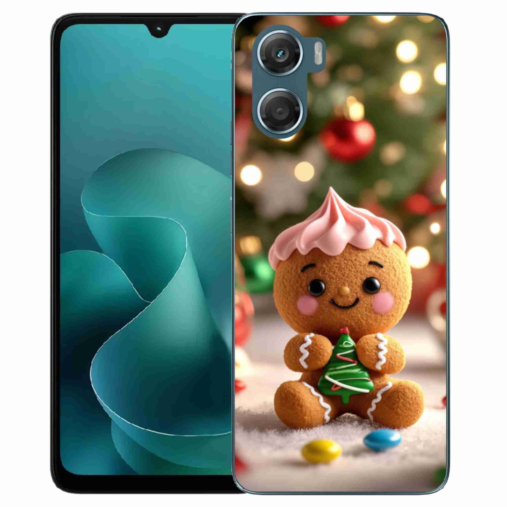 Gelový kryt mmCase na Motorola G06/G06 Power - perníček