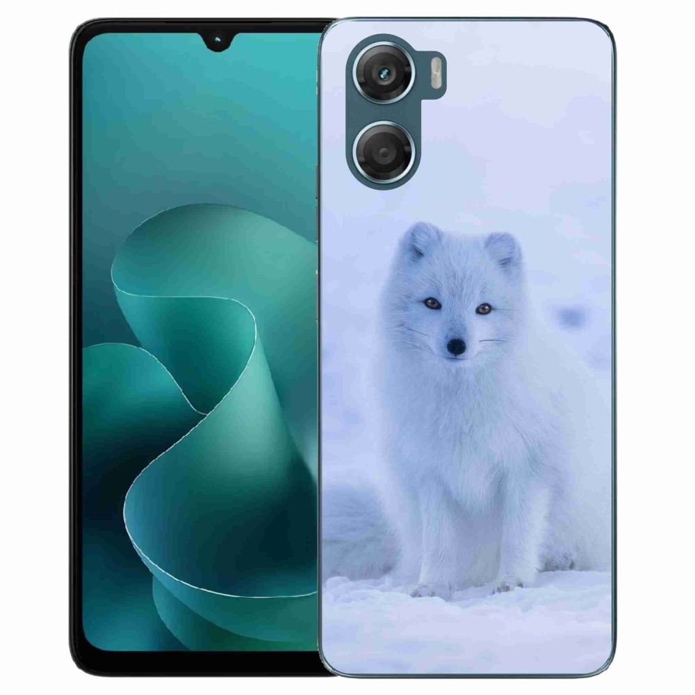 Gelový kryt mmCase na Motorola G06/G06 Power - polární liška