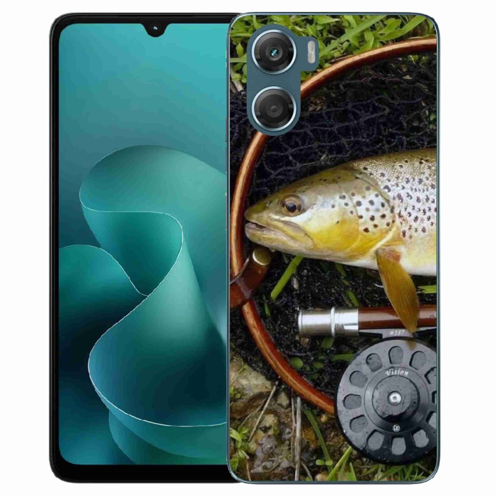 Gelový kryt mmCase na Motorola G06/G06 Power - pstruh 2