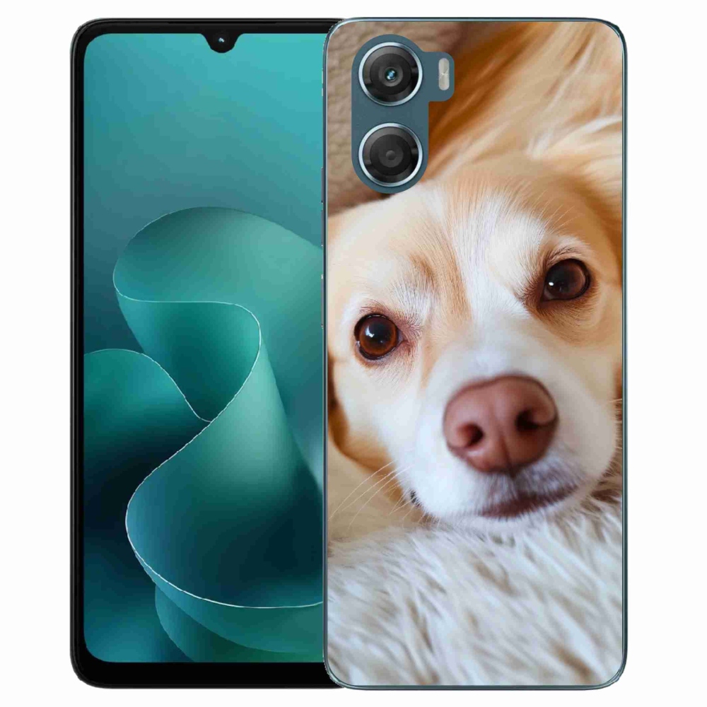 Gelový kryt mmCase na Motorola G06/G06 Power - Roztomilá čivava
